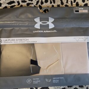 Under Armour new 3 pk ladies thong panties